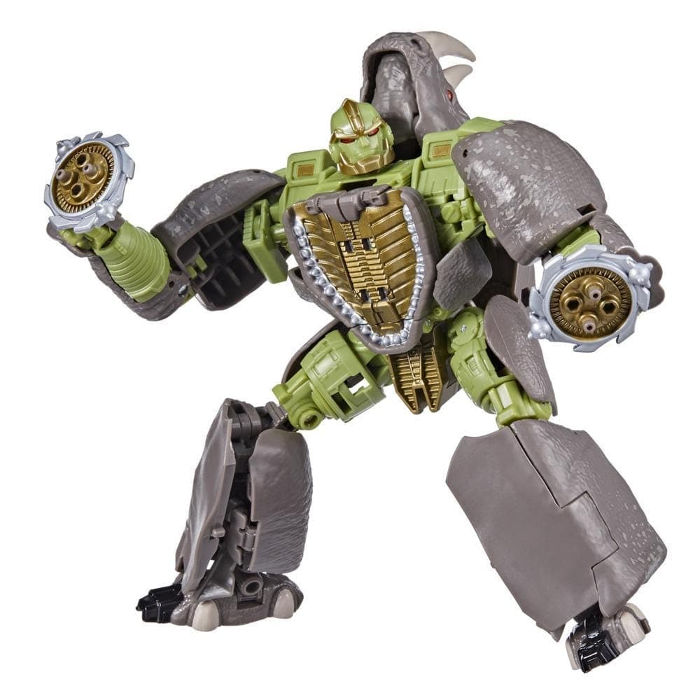 Hasbro-Transformers Kingdom War for Cybertron Voyager -F0695-Rhinox-Legacy Toys