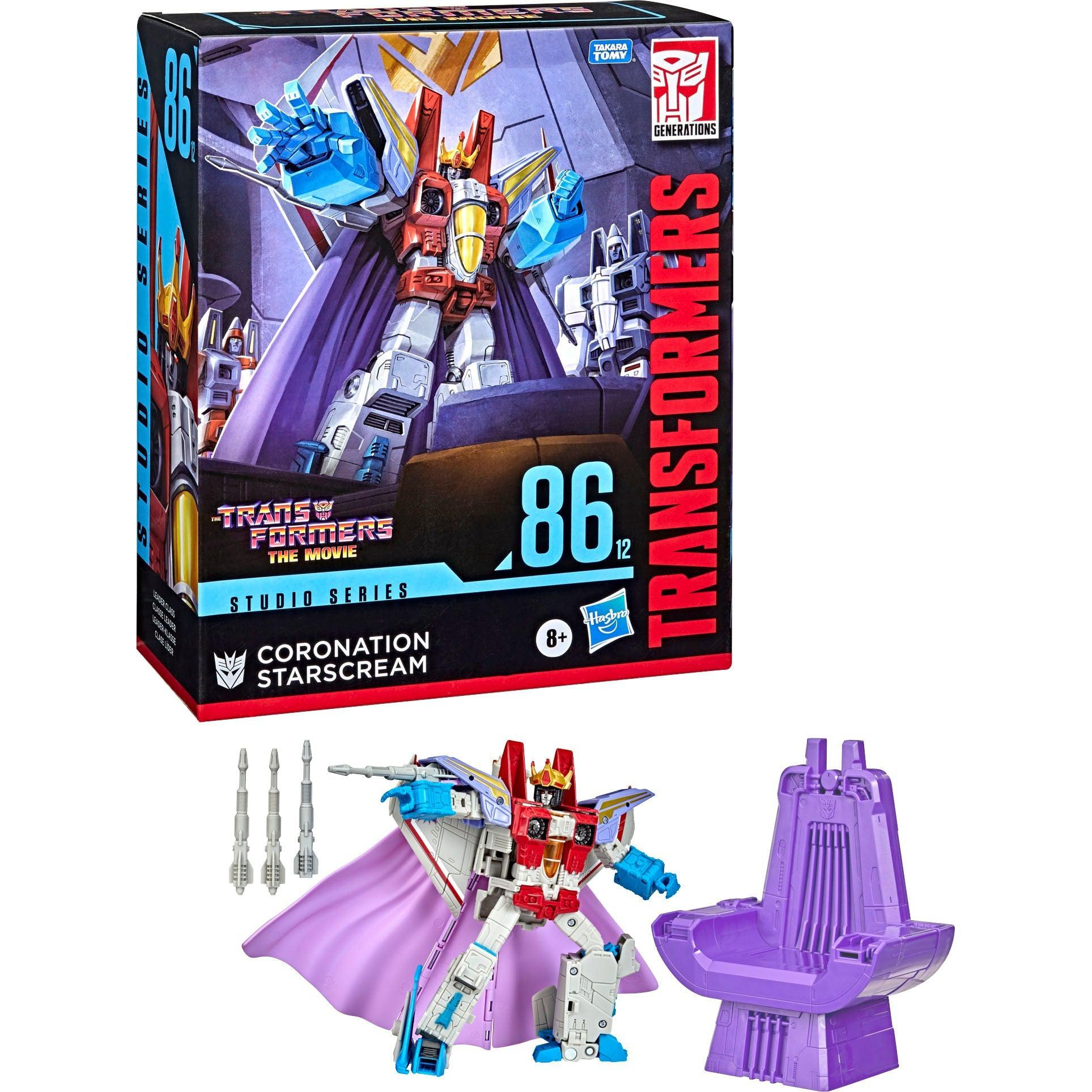 Hasbro-Transformers Studio Series - Transformers: The Movie Coronation Starscream-F3201-Legacy Toys