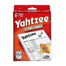 Hasbro-Yahtzee Score Pad-06100-Legacy Toys