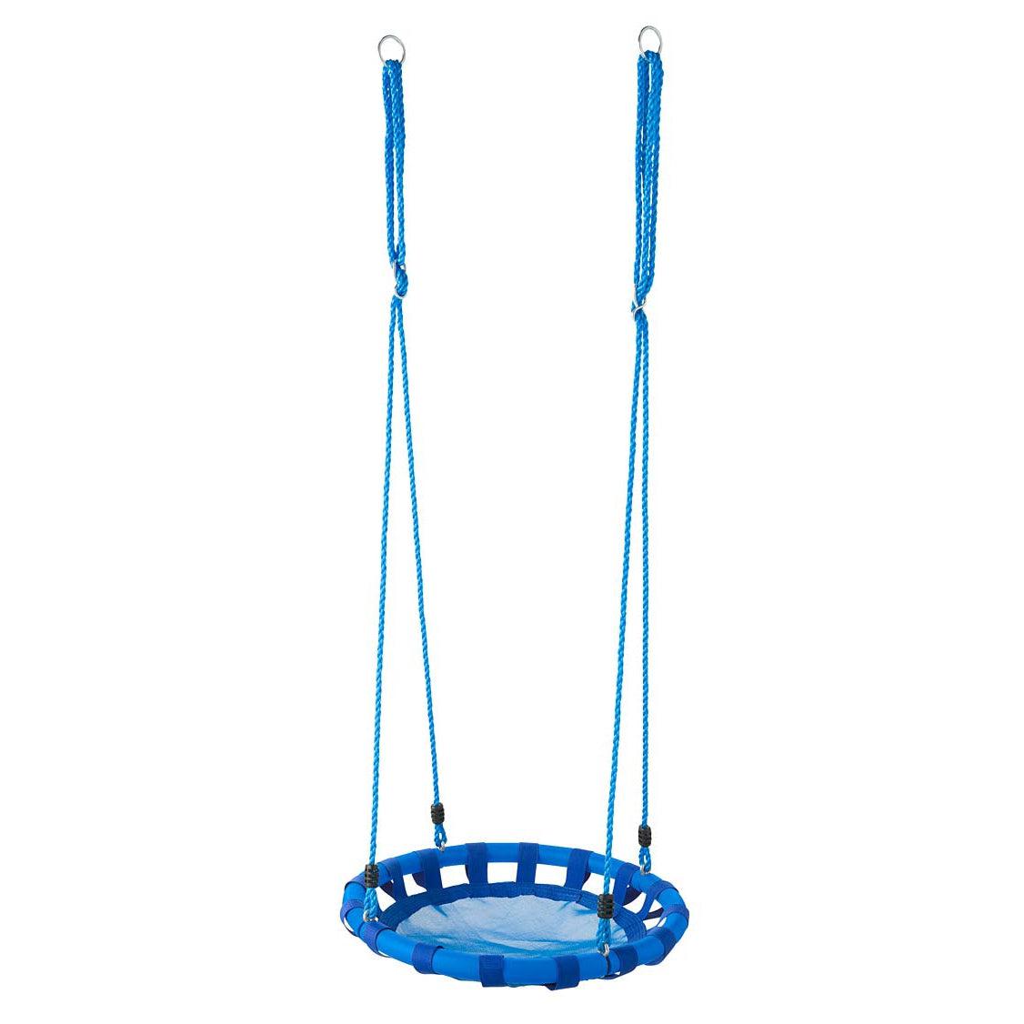 HearthSong-Colorburst Round Swing-12553-Blue-Legacy Toys