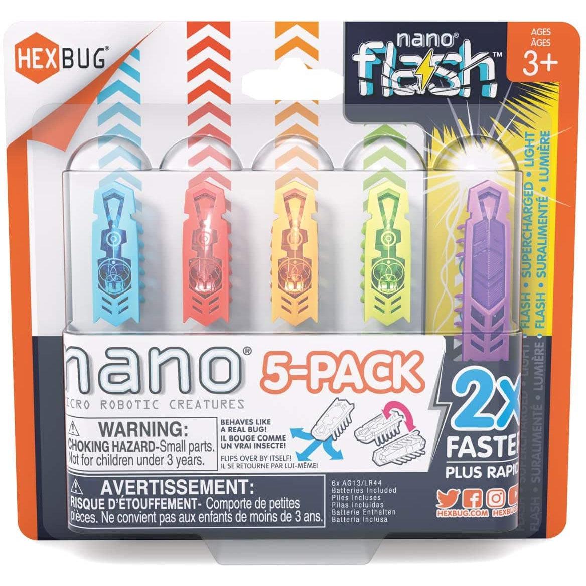 Hexbug-Hexbug Nano - 5 Pack-433-6983-Legacy Toys