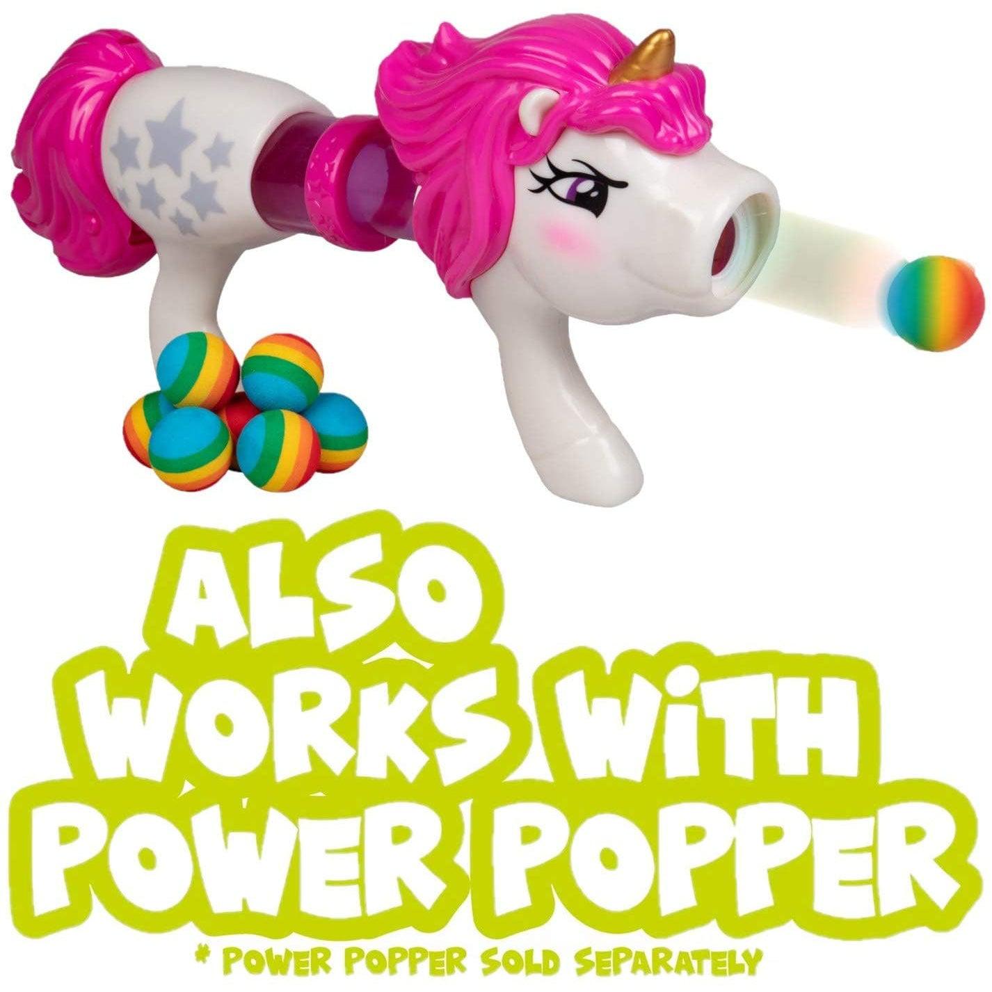 Hog Wild-Power Popper Refills - Rainbow-54212-Legacy Toys