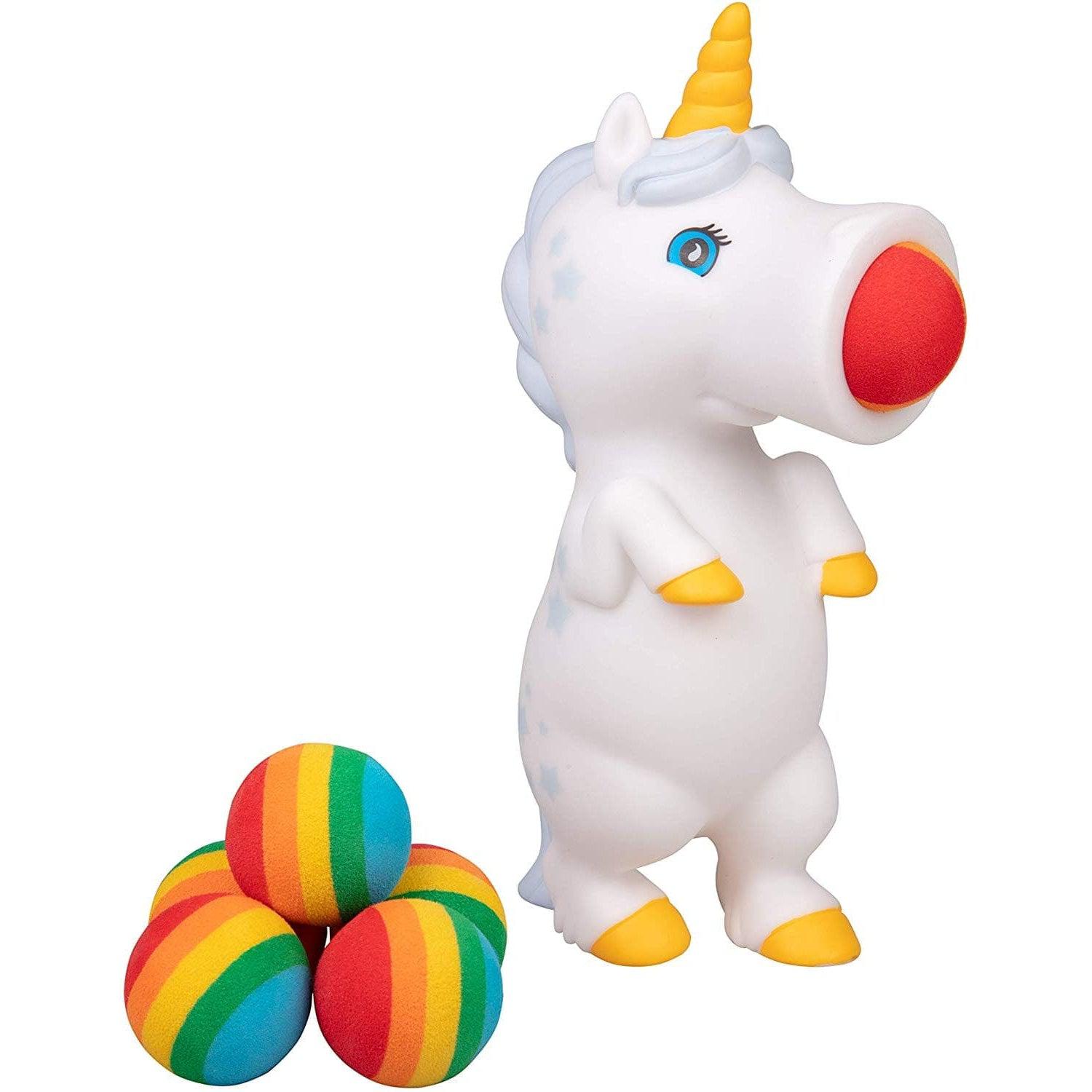 Hog Wild-Unicorn Popper - White-54908-Legacy Toys