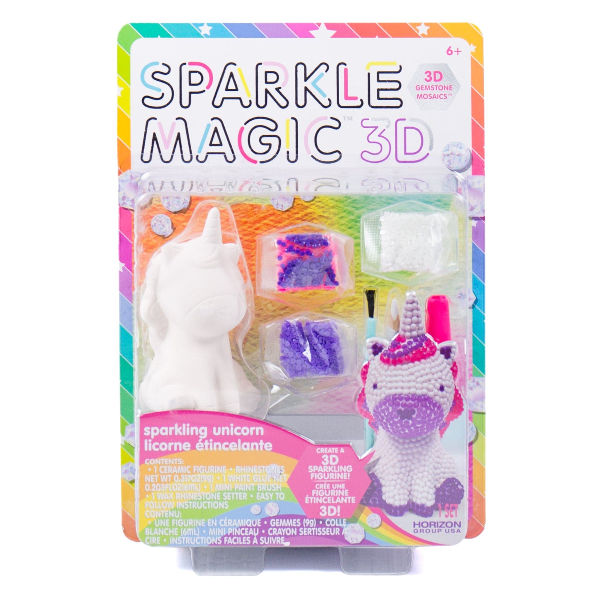 Horizon Group-Sparkle Magic 3D Unicorn-96055-Legacy Toys