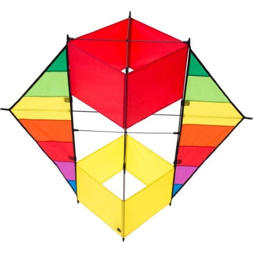 HQ Kites-F-Box Beach Rainbow Kite-106373-Legacy Toys