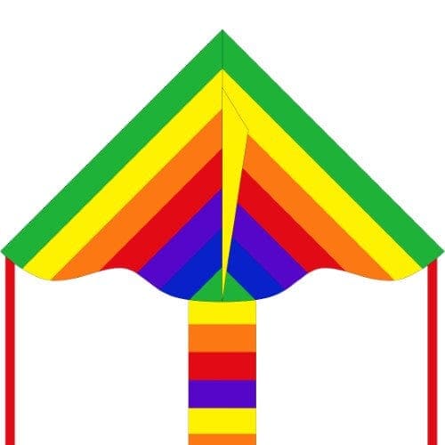 HQ Kites-Simple Flyer Kite Rainbow 33