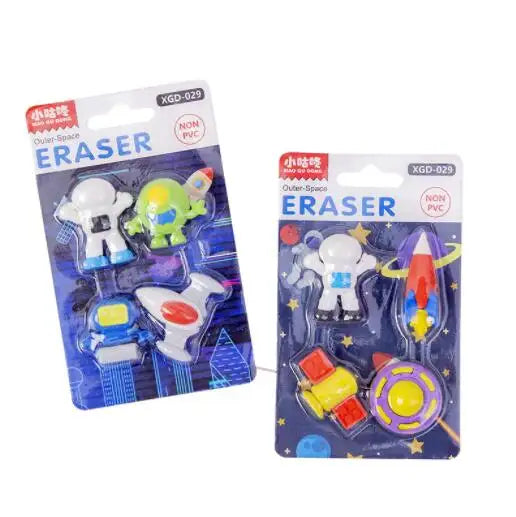 IDAKO-Outer Space Series Mini Erasers Card-ID209-Legacy Toys