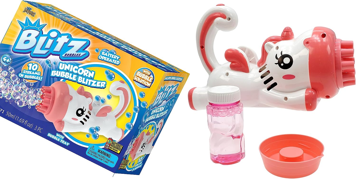 JA-RU-Blitz Bubble Blitzer Animal Assorted Styles-1571-Legacy Toys