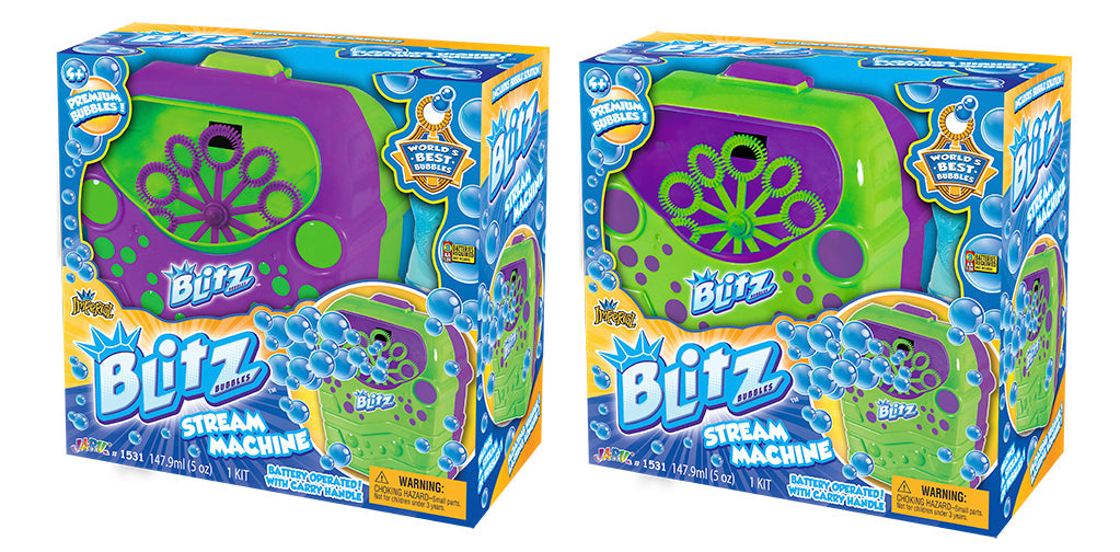 JA-RU-Blitz Bubble Machine-1531-Legacy Toys