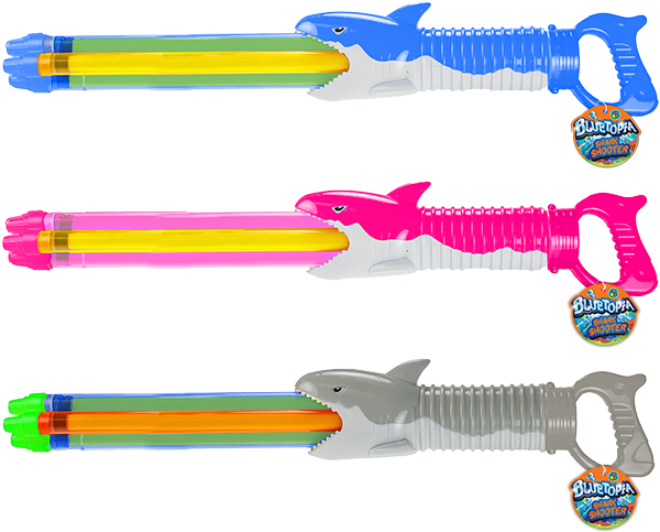 JA-RU-Bluetopia Shark Pumper-811-Legacy Toys