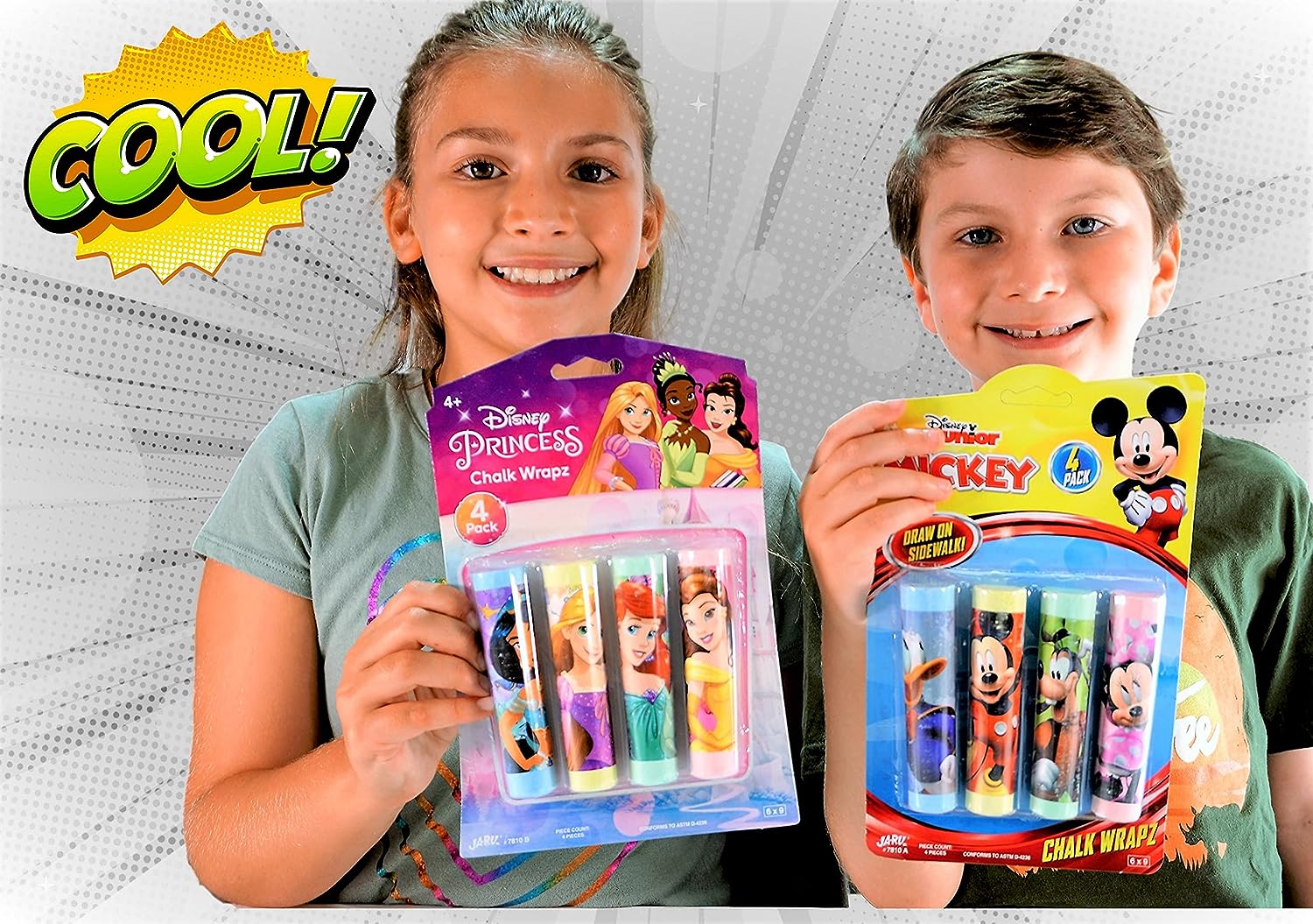 JA-RU-Disney Chalk Wrapz--Legacy Toys