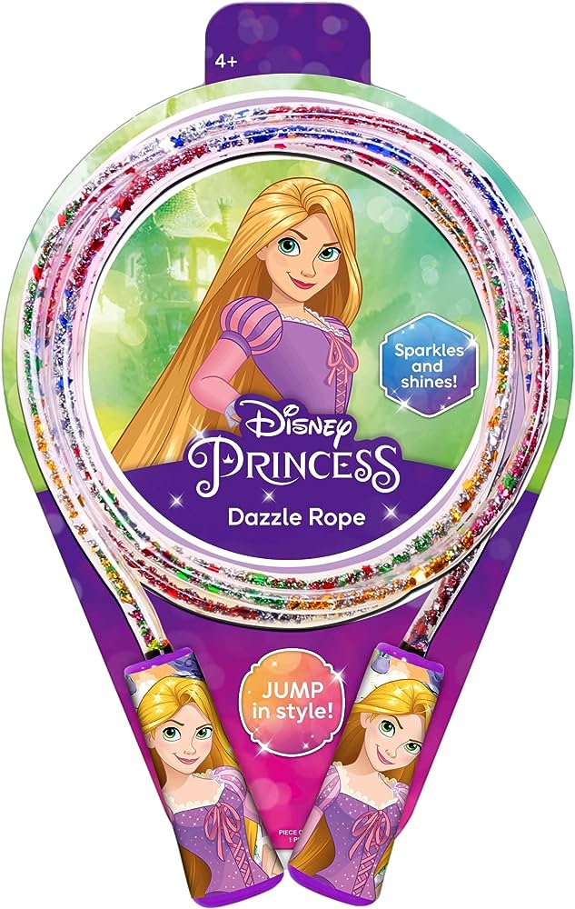 JA-RU-Disney Dazzle Rope - Rapunzel-27816-Legacy Toys