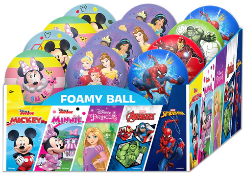 JA-RU-Disney / Marvel Foam Ball--Legacy Toys