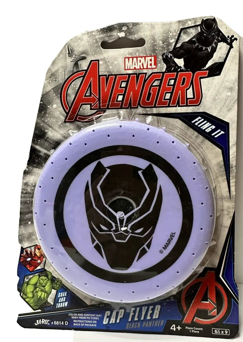 JA-RU-Marvel Cap Flyer - Black Panther-46814-Legacy Toys