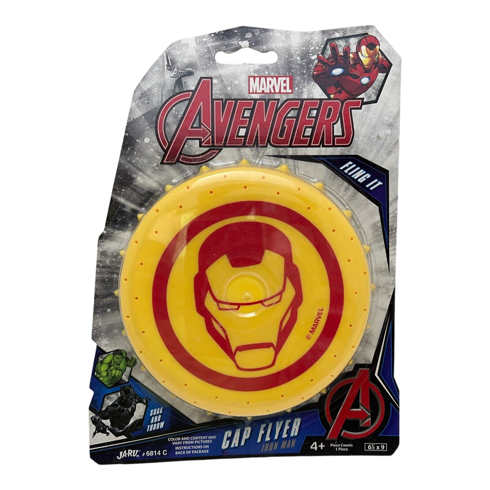 JA-RU-Marvel Cap Flyer - Iron Man-36814-Legacy Toys