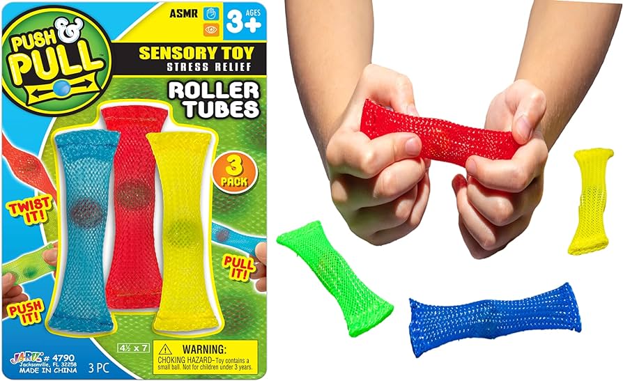 JA-RU-Push & Pull Sensory Toy Roller Tubes-4790-Legacy Toys
