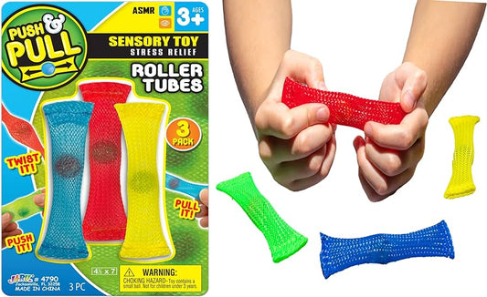JA-RU-Push & Pull Sensory Toy Roller Tubes-4790-Legacy Toys