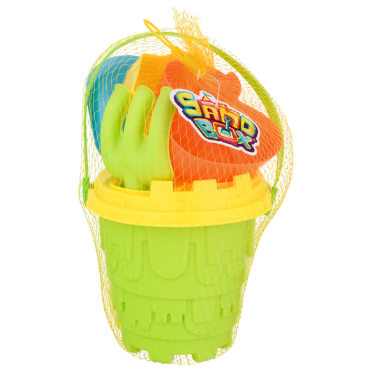 6" Beach Sand Pail And Shovel Set Assorted Colors