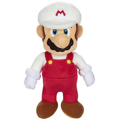 Jakks Pacific-Nintendo Super Mario 9" Plush-40986-Fire Mario-Legacy Toys
