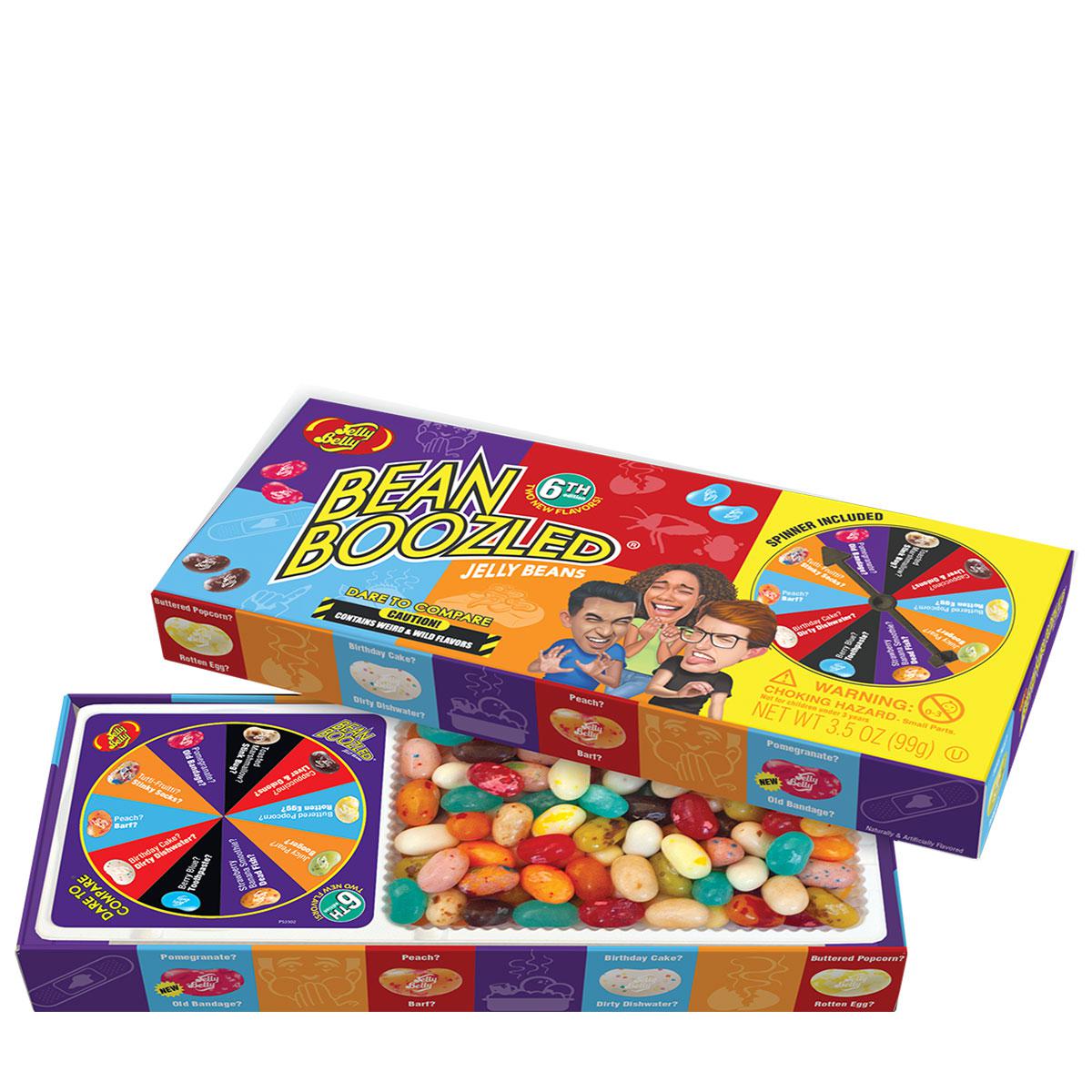 Jelly Belly-BeanBoozled Spinner Jelly Bean 3.5 oz Gift Box (6th edition)-62213-Legacy Toys
