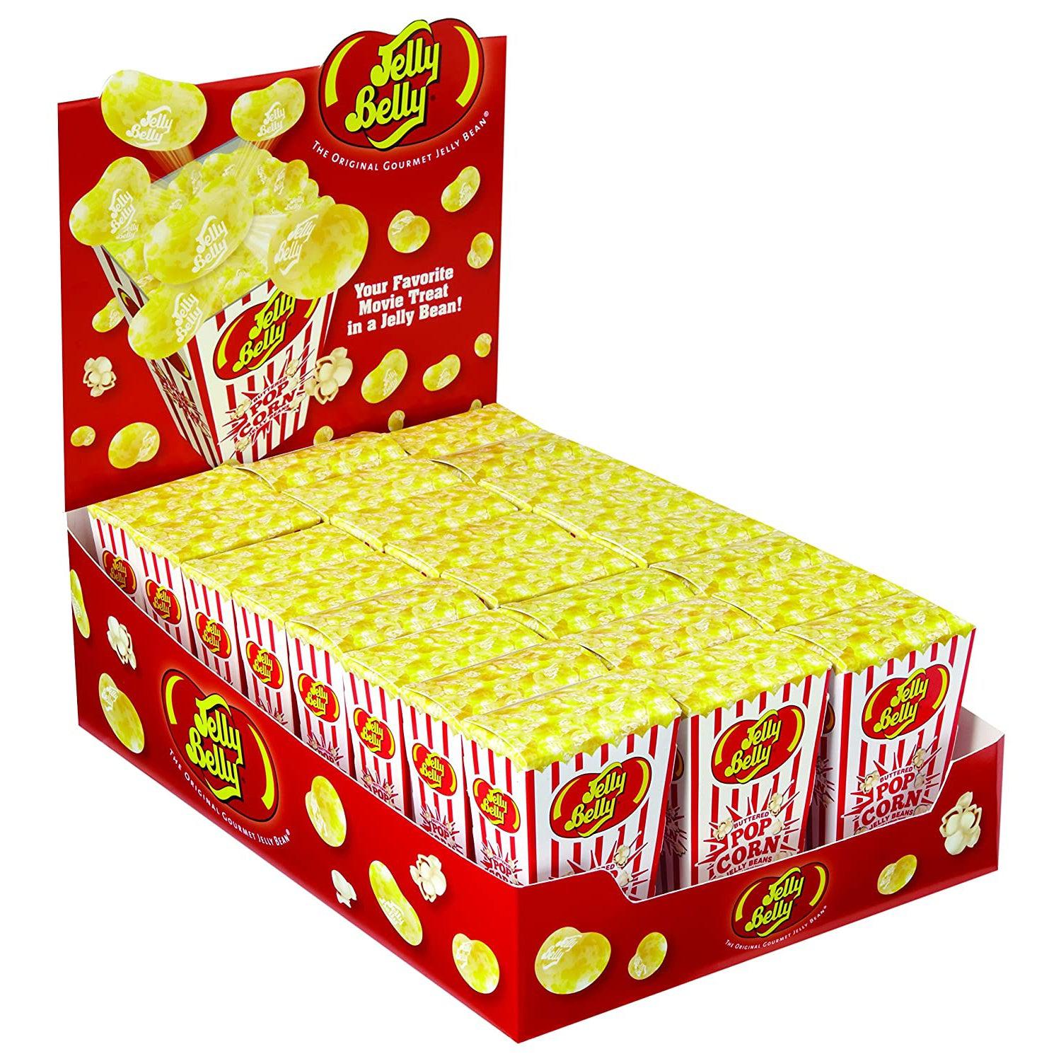 Jelly Belly-Buttered Popcorn Jelly Beans 1.75 oz. Box-63691-Box of 24-Legacy Toys