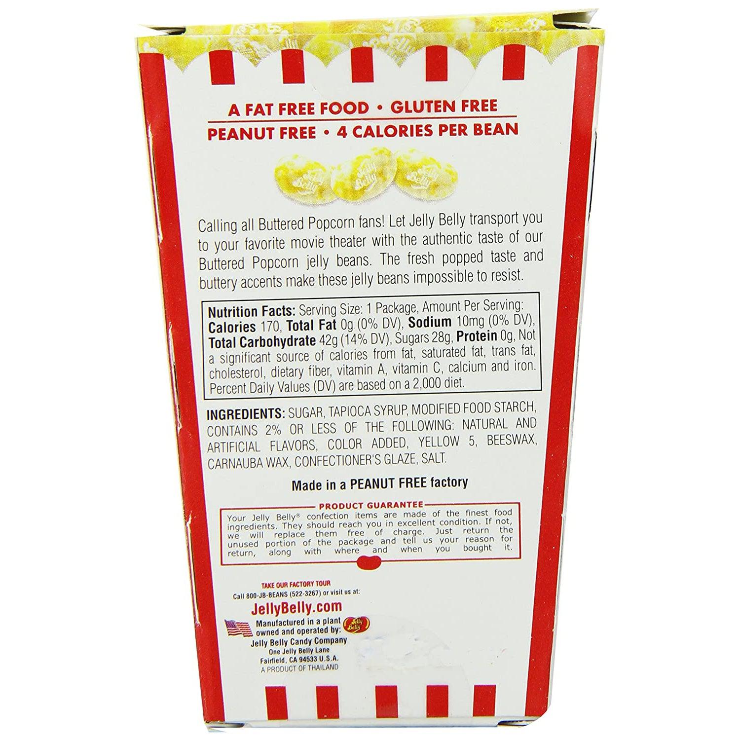 Jelly Belly-Buttered Popcorn Jelly Beans 1.75 oz. Box--Legacy Toys