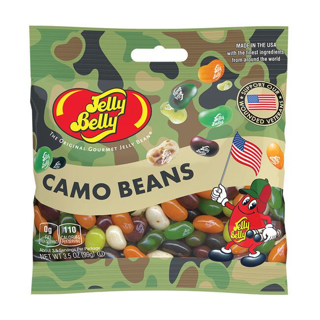 Jelly Belly-Camo Bean Jelly Beans 3.5 oz Bag-66138-Legacy Toys