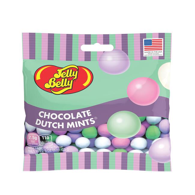 Jelly Belly-Chocolate Dutch Mints - Assorted - 2.9 oz Bag-44010-Legacy Toys