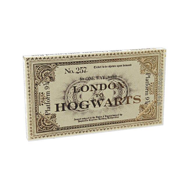 Jelly Belly-Harry Potter Platform 9 3/4 Ticket To Hogwarts Chocolate Bar - 1.5 oz-66379-Legacy Toys