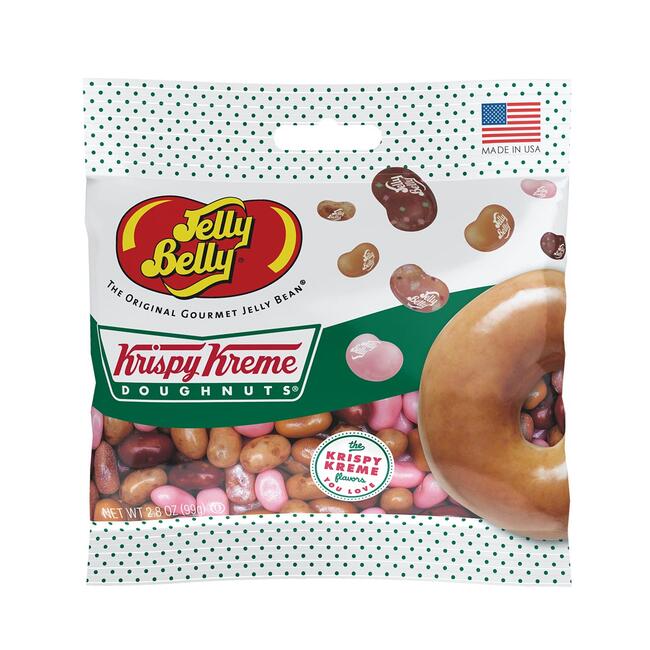 Jelly Belly-Krispy Kreme Doughnuts Jelly Beans Mix 2.8 oz Bag-66327-Legacy Toys