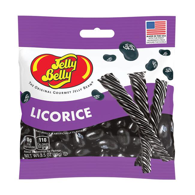 Jelly Belly-Licorice Jelly Beans 3.5 oz Bag-66130-Legacy Toys