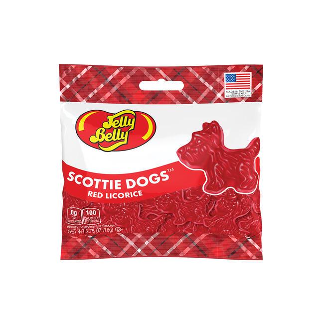 Jelly Belly-Scottie Dogs Red Licorice 2.75 oz Bag-45019-Legacy Toys