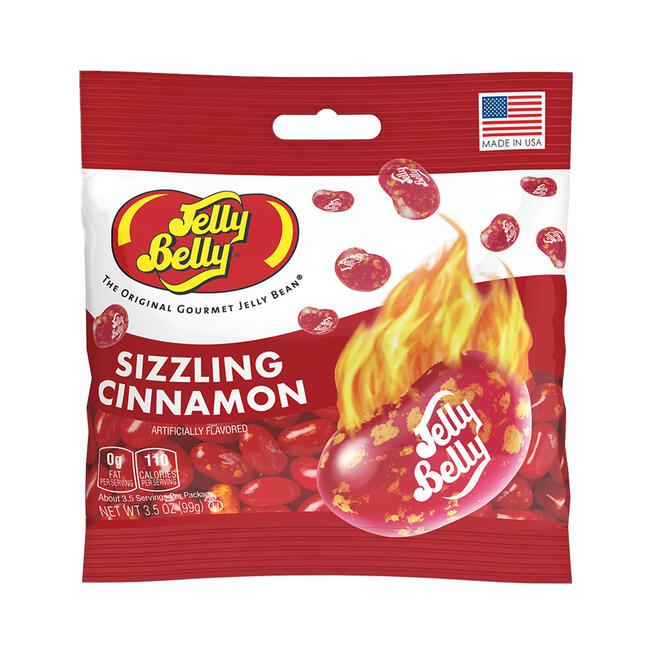 Jelly Belly-Sizzling Cinnamon Jelly Beans 3.5 oz Bag-66151-Legacy Toys