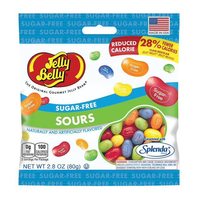 Jelly Belly-Sugar-Free Sours Jelly Beans 2.8 oz Bag-66310-Legacy Toys