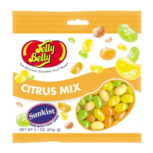 Jelly Belly-Sunkist Citrus Mix Jelly Beans 3.1 oz Bag-66891-Legacy Toys