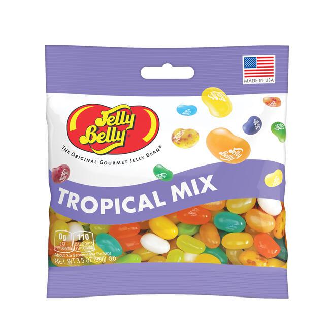 Jelly Belly-Tropical Mix Jelly Beans 3.5 oz Bag-66115-Legacy Toys