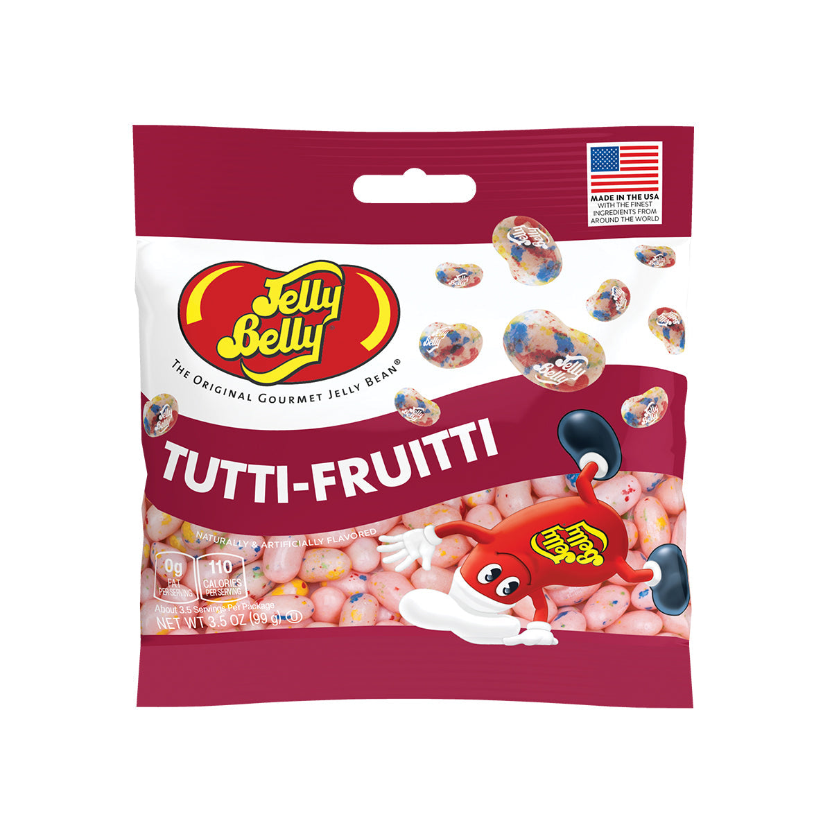 Jelly Belly-Tutti-Fruitti Jelly Beans 3.5 oz Bag-66898-Legacy Toys