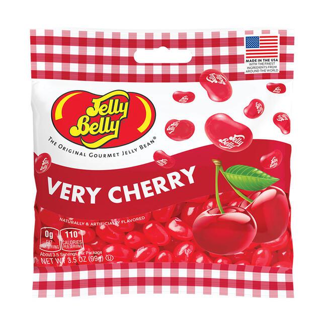 Jelly Belly-Very Cherry Jelly Beans 3.5 oz. Bag-66125-Legacy Toys