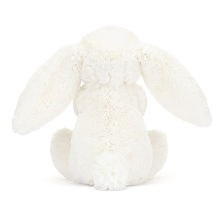 Jellycat-Bashful Bunny - White with Carrot - Little 7