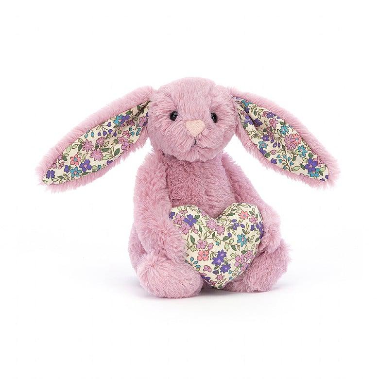 Jellycat-Blossom Heart Bunny-BL6HTB-Tulip (Lavendar)-Legacy Toys