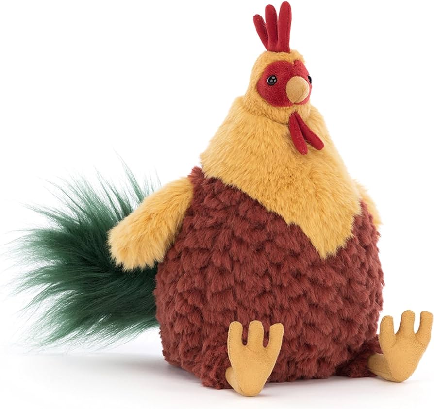Jellycat-Cluny Cockerel Rooster - 9