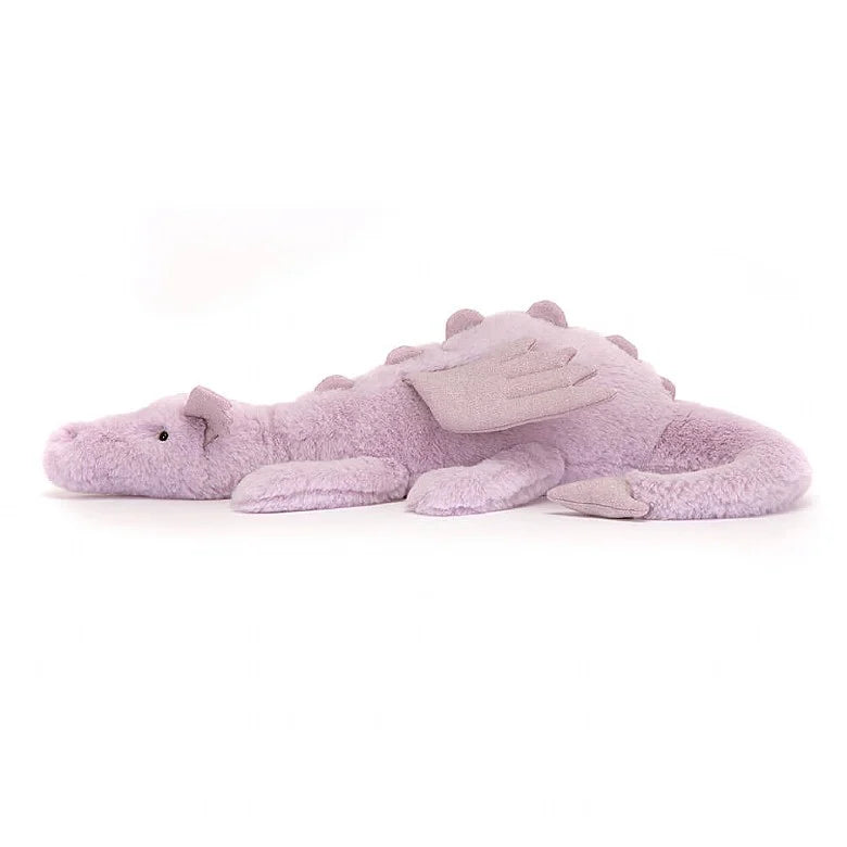 Jellycat-Lavender Dragon Little-LAV6DDL-Legacy Toys