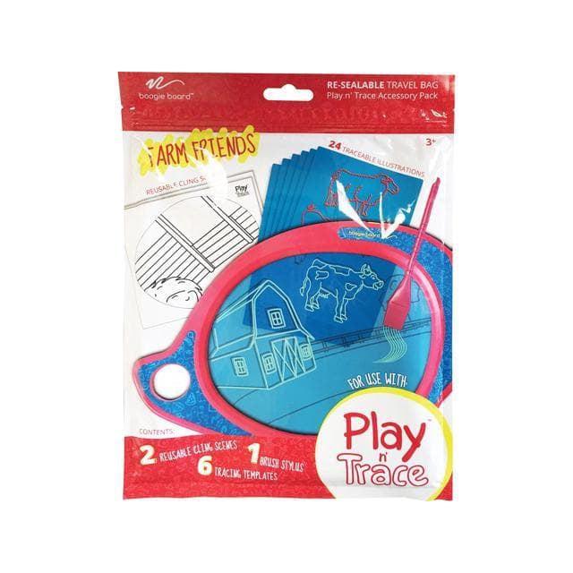 Kent Displays-Boogie Board Play n Trace Activity Pack - Farm Friends-ACPL10001-Legacy Toys