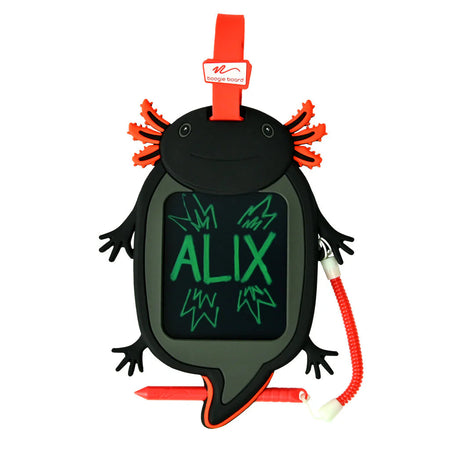 Kent Displays-Boogie Board Sketch Pals e-Writer Axolotl - Black-SPA060002-Legacy Toys