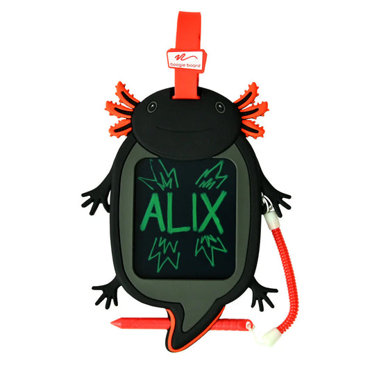 Kent Displays-Boogie Board Sketch Pals e-Writer Axolotl - Black-SPA060002-Legacy Toys