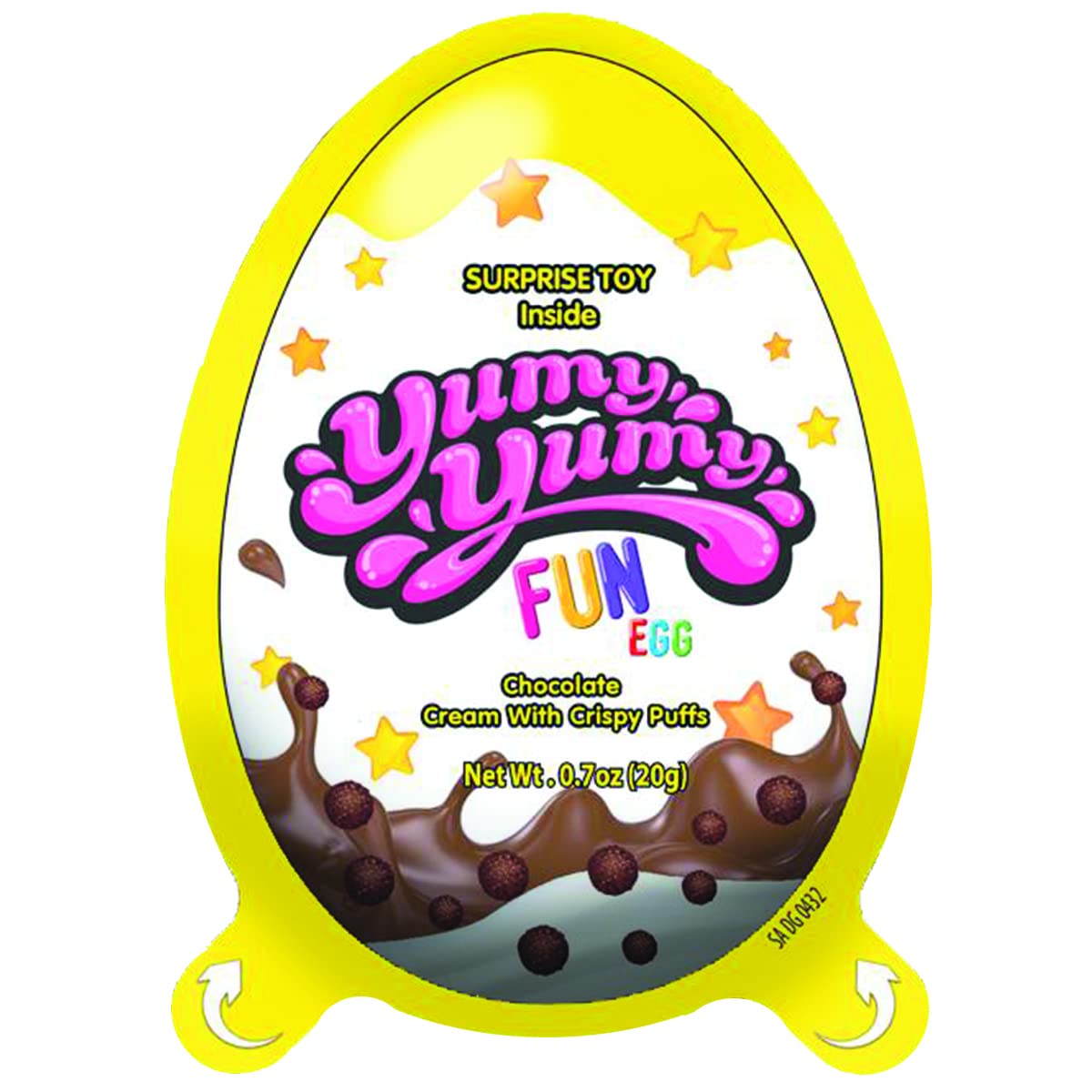 Kervan-Yumy Yumy Fun Egg-1689-1-Single-Legacy Toys