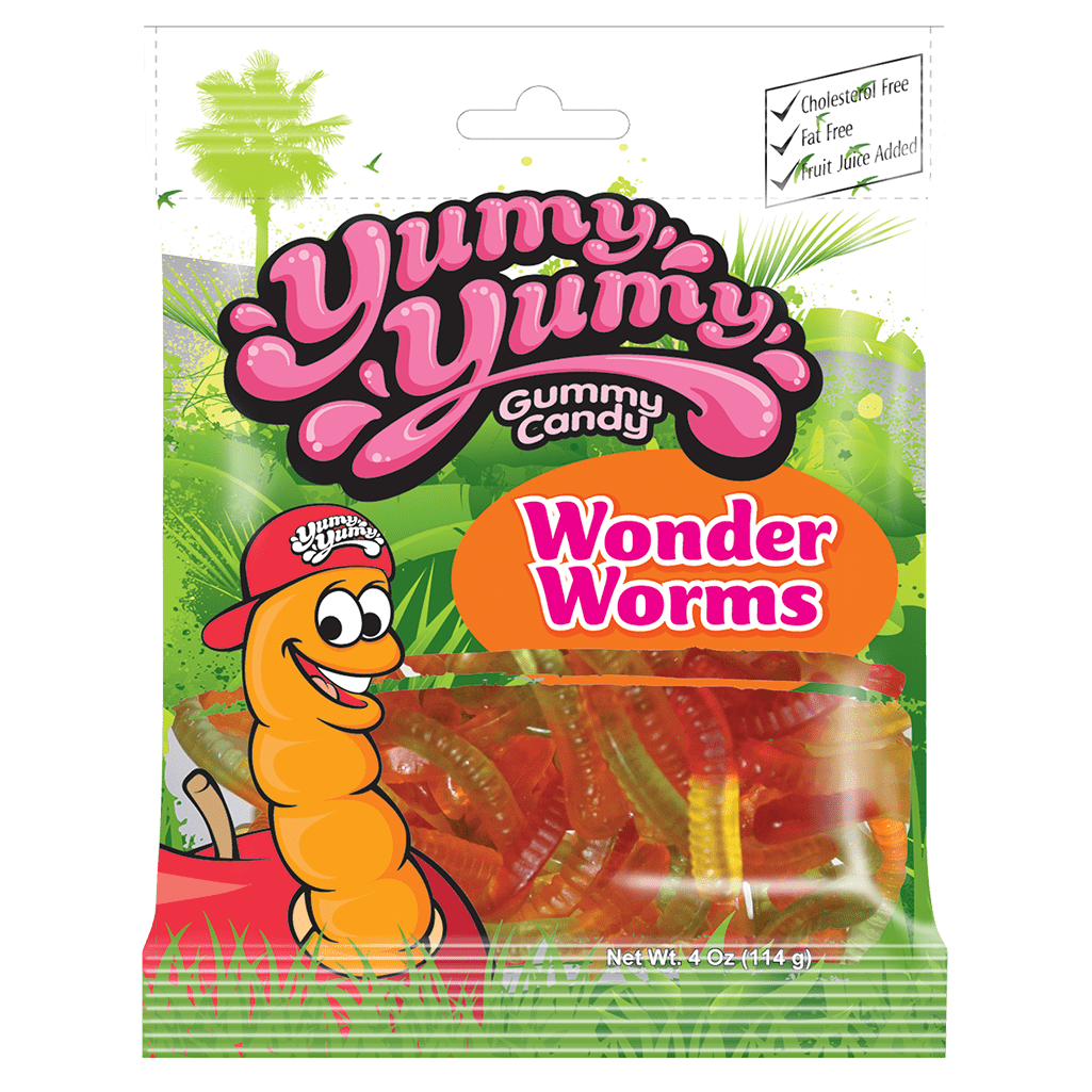 Kervan-Yumy Yumy Wonder Worms 4 oz. Bag-1008-1-Single-Legacy Toys