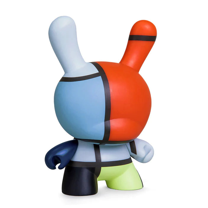 Kid Robot-The Met 8" Masterpiece Dunny - Mondrian Composition Limited Edition of 1100-KR17162-Legacy Toys
