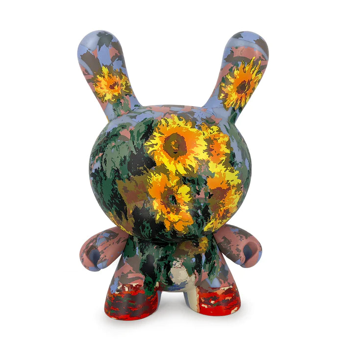 Kid Robot-The Met 8" Masterpiece Dunny- Monet Bouquet of Sunflowers Limited Edition of 700-KR17161-Legacy Toys