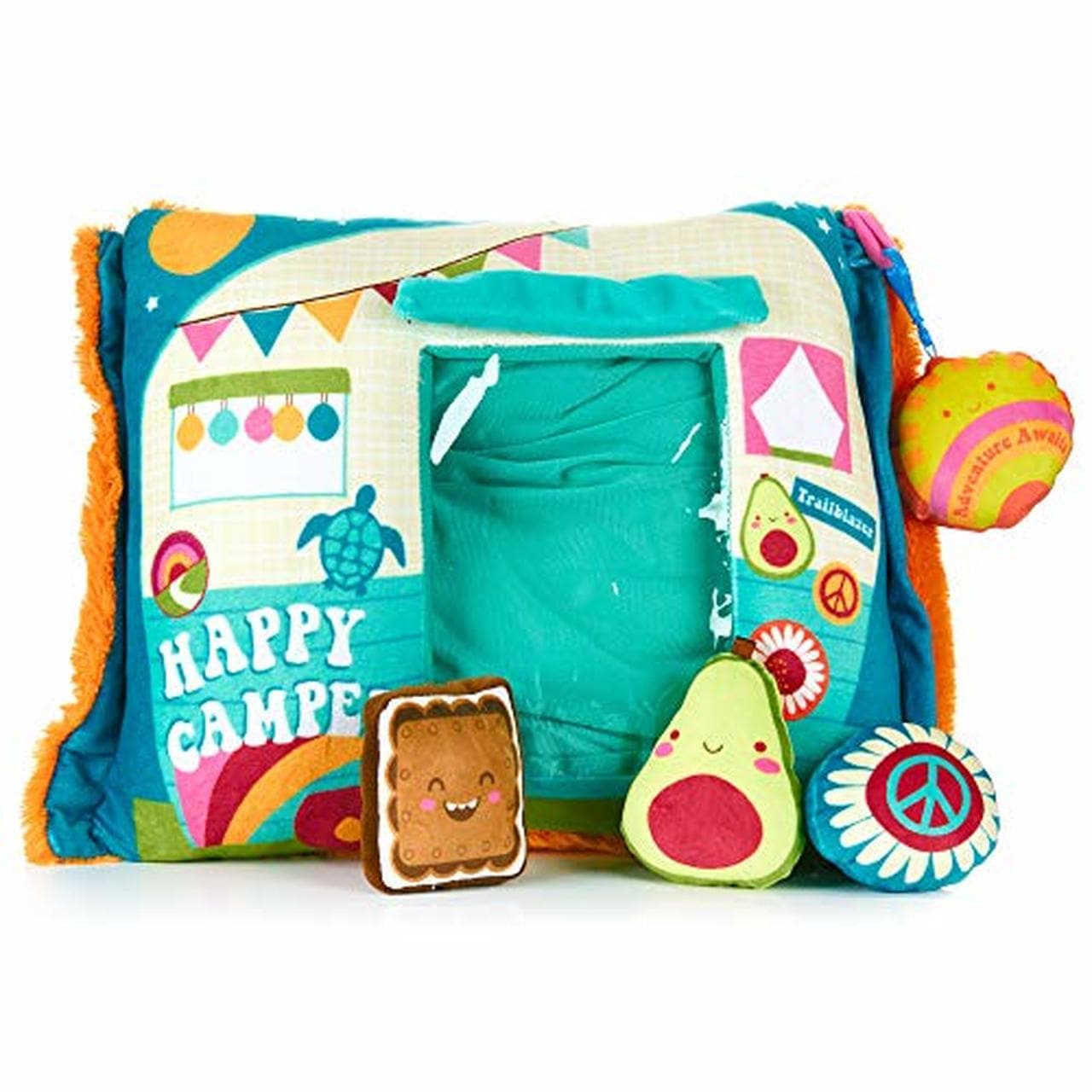 Kids Preferred-Cuddle Pals - Peek 'N Pals Happy Camper-91940-Legacy Toys